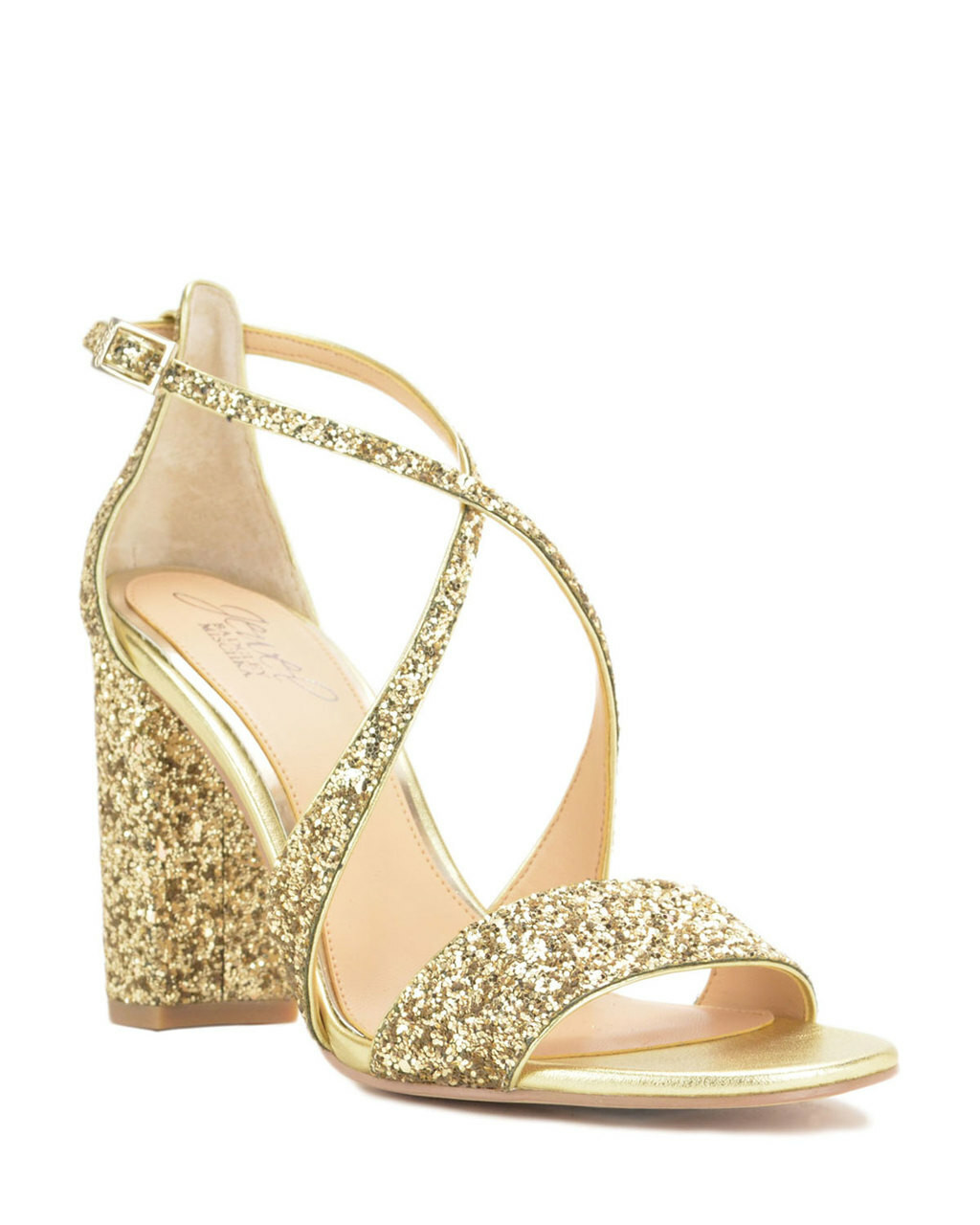 Lexus Gold Diamante Evening Sandals | Sole Divas